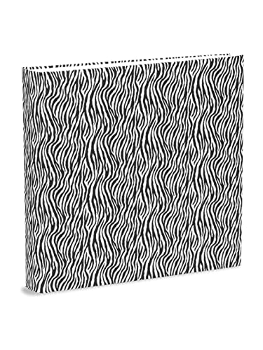 Mareli Fotoalbum aus Stoff, Zebra, 31 x 31 cm von Mareli