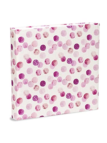 Mareli Fotoalbum aus Stoff, weiß mit pinken Punkten, 31 x 31 cm, A8800-TF6 Mareli Fotoalbum aus Stoff, weiß mit pinken Punkten, 31 x 31 cm, A8800-TF6 von Mareli