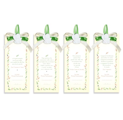 Mareli - Set mit 4 Lesezeichen, Gastgeschenke, Tischkarten, Kelch aus Kreide zur Erstkommunion, 1 Mareli - Set mit 4 Lesezeichen, Gastgeschenke, Tischkarten, Kelch aus Kreide zur Erstkommunion, 1 von Mareli