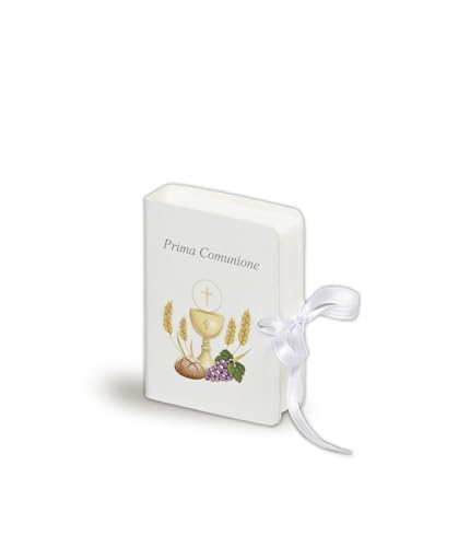 Mareli Set mit 4 Rosenkranz-Halter mit Rosenkranz inklusive, ideal als Gastgeschenk, 4 Schachteln 7 x 5,5 x 1 cm, Kelch zur Kommunion Mareli Set mit 4 Rosenkranz-Halter mit Rosenkranz inklusive, ideal als Gastgeschenk, 4 Schachteln 7 x 5,5 x 1 cm, Kelch zur Kommunion von Mareli