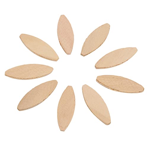 100pcs Holz mit Keksen Holzplattendocktool 0# 10# 20# Größe 10 Buchenmaterial Zur Strengeren Bindung mit Kleber (0#) von Marhynchus