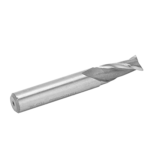 2-flute Endmühle Spiralendmühle Hochgeschwindigkeits-Stahl-CNC-Frässchneider für CNC-Mahlmaschine Holzbearbeitungsmaschine (11 * 12 * 26 * 83) von Marhynchus