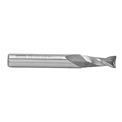 2-flute Endmühle Spiralendmühle Hochgeschwindigkeits-Stahl-CNC-Frässchneider für CNC-Mahlmaschine Holzbearbeitungsmaschine (7 * 8 * 19 * 63) von Marhynchus