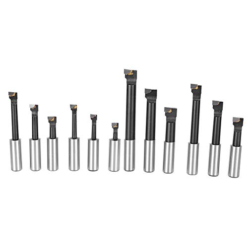 3/4 -Zoll -Hochgeschwindigkeits Stahl 12 propcs Bohrungsstange Set für CNC Drehwerkzeug mit Basis, Langlebig und Bequem für Fachkräfte und Enthusiasten 3/4 -Zoll -Hochgeschwindigkeits Stahl 12 propcs Bohrungsstange Set für CNC Drehwerkzeug mit Basis, Langlebig und Bequem für Fachkräfte und Enthusiasten von Marhynchus