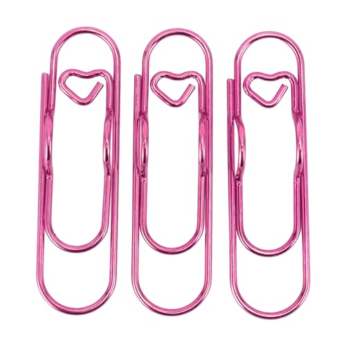 30pcs Metall Pen Clips Edelstahl Tragbarer Halter für Notebook -Lesezeichen -Quittungen (Rot) (GREEN) (BLUE) (PURPLE) (Rosenrot) von Marhynchus