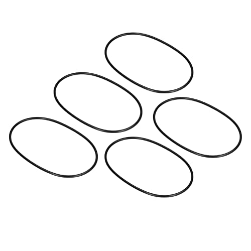 5 -pcs Runde Gummi -Motorriemen -Verschleiß Resistente Getriebegürtel für Kleine Stromanwendungen, 5 Mm Durchmesser für Ingenieure (5405-0005-0494) von Marhynchus