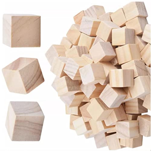 DIY -Holzwürfel 100pcs Quadrat DIY -Holzwürfel 100pcs Quadrat von Marhynchus