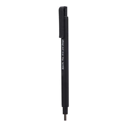 Eraser Pen Professional Einfach zu Löschen für Künstlerschüler Heben 2,3 Mm für den Familiengebrauch Hervor (BLACK) von Marhynchus