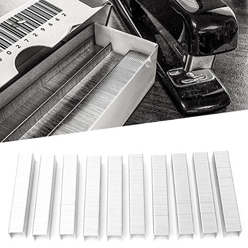 Grundnahrungsmittel, 1000pcs 23/13 Heavy Staples Premium -Meißel Point Standard Staples für Bürounterricht, Bürovorräte, Grundnahrungsmittel Box von Marhynchus
