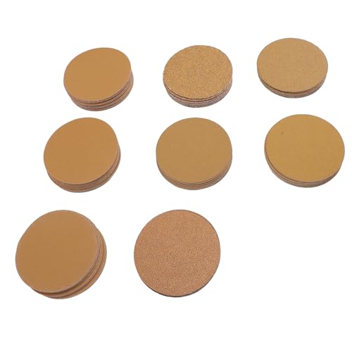 Haken- und Schleifenschleifscheiben, 3-Zoll-Haken- und Schleifenschleifpads 100pcs 40-800 Körnchen-Sandpapierscheiben für Holzbearbeitung Automobilrunde, Schleifblöcke Haken- und Schleifenschleifscheiben, 3-Zoll-Haken- und Schleifenschleifpads 100pcs 40-800 Körnchen-Sandpapierscheiben für Holzbearbeitung Automobilrunde, Schleifblöcke von Marhynchus