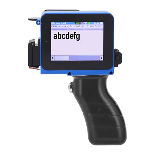 Handheld -Tintenstrahldrucker Tragbarer 4,3 -Zoll -Touchscreen für Multisprachen, für Woodacrylicplastic, Blau Handheld -Tintenstrahldrucker Tragbarer 4,3 -Zoll -Touchscreen für Multisprachen, für Woodacrylicplastic, Blau von Marhynchus