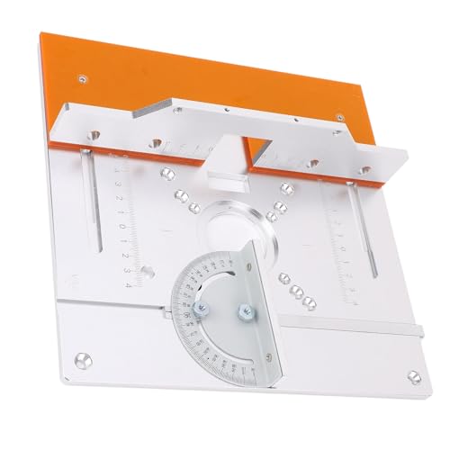 Hohe Genauigkeit Aluminium -Routerplatte für Holzbearbeitungsbänke, Einfache Installation Router Tischeinsatzplatte für Holzarbeiter, Aluminiummaterial Hohe Genauigkeit Aluminium -Routerplatte für Holzbearbeitungsbänke, Einfache Installation Router Tischeinsatzplatte für Holzarbeiter, Aluminiummaterial von Marhynchus