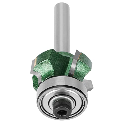 Kantenschneiderbit, 4 Zähne -Trimmschneider für Holzbearbeitungsmaschine, Wolframstahlzähne, Stabil und Einfach zu Bedienen, R1Suits Dicke 1 Mm oder Weniger, R2Suits Dicke (1/4 * R3) von Marhynchus