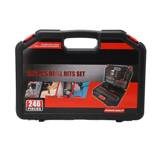 Langlebige 246pcs Screw Bits Set Kit mit Anhaltender Stärke, Einschließlich Verschiedener Zubehör, Allgemein Kompatibel, Ideal für Verbesserungen und Reparaturprojekte zu Hause und Reparaturprojekte Langlebige 246pcs Screw Bits Set Kit mit Anhaltender Stärke, Einschließlich Verschiedener Zubehör, Allgemein Kompatibel, Ideal für Verbesserungen und Reparaturprojekte zu Hause und Reparaturprojekte von Marhynchus