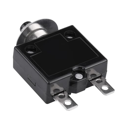 Leistungsschalter, Manueller Reset-Leistungsschalter, Leistungsschalter 5a 8a 10a 15a 18a 20a 30a Optionaler Zurücksetzen Wärmeschalter, 125-250 V AC 50V, Autos Innenraum (10A) von Marhynchus