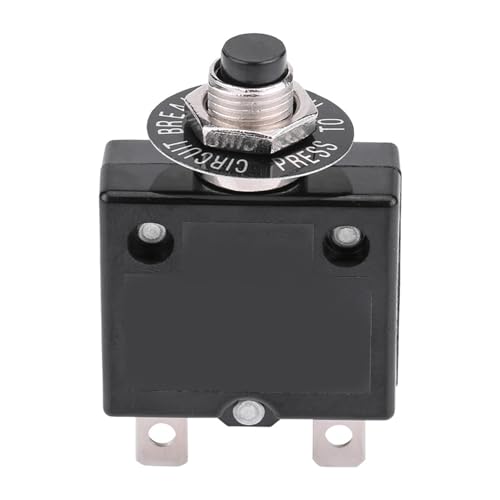 Leistungsschalter, Manueller Reset-Leistungsschalter, Leistungsschalter 5a 8a 10a 15a 18a 20a 30a Optionaler Zurücksetzen Wärmeschalter, 125-250 V AC 50V, Autos Innenraum (18A) von Marhynchus