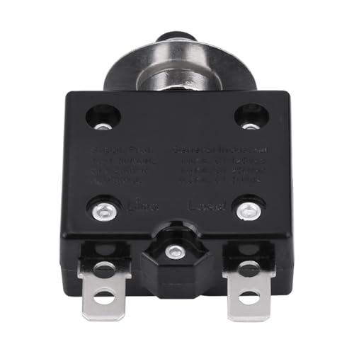 Leistungsschalter, Manueller Reset-Leistungsschalter, Leistungsschalter 5a 8a 10a 15a 18a 20a 30a Optionaler Zurücksetzen Wärmeschalter, 125-250 V AC 50V, Autos Innenraum (8A) von Marhynchus