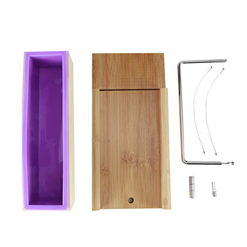 Lila Verstellbare Handgemachte Schneiderform für DIY -Herstellung, Holz und Silikonschneidwerkzeug für den Heimgebrauch (#2) von Marhynchus