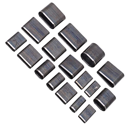 Marhynchus 1 Loch Hollow Punch Cutter 17pcs Ovales Lederstanzstadel -Set für Ton, Brieftaschen, Gürtel - Hochdichtelegungsstahl mit Hoher Dichte Marhynchus 1 Loch Hollow Punch Cutter 17pcs Ovales Lederstanzstadel -Set für Ton, Brieftaschen, Gürtel - Hochdichtelegungsstahl mit Hoher Dichte von Marhynchus