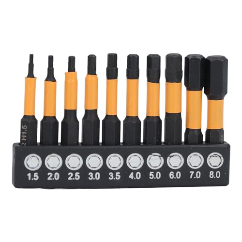 Marhynchus 20-teiliges Sechskant-Bit-Set, Magnetische Schraubendreher-Bits aus Legiertem Stahl, Metrisches und Imperiales Bohrer-Set für die Möbelmontage, Konstruktionswartung Marhynchus 20-teiliges Sechskant-Bit-Set, Magnetische Schraubendreher-Bits aus Legiertem Stahl, Metrisches und Imperiales Bohrer-Set für die Möbelmontage, Konstruktionswartung von Marhynchus