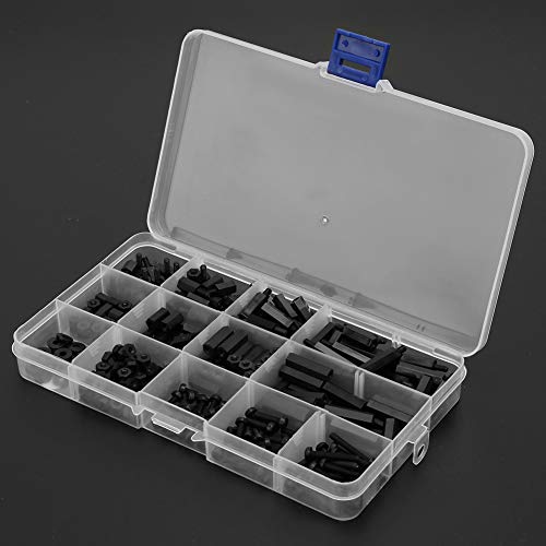 Marhynchus 320pcs M3 Black Nylon Hex Standoff Male-Female Spacer Screw Nut Sortiertes Kit-Set, Gute Qualität Bequem für PCB Quadcopter DR mit oder Anderen Projekten, Ideal, Ideal Marhynchus 320pcs M3 Black Nylon Hex Standoff Male-Female Spacer Screw Nut Sortiertes Kit-Set, Gute Qualität Bequem für PCB Quadcopter DR mit oder Anderen Projekten, Ideal, Ideal von Marhynchus