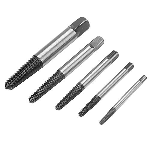 Marhynchus 5 Pcs Hohe Quality -Quality -Chrom Stal Wanadium Stal Wanad Schraubenextraktor Set für eine Effiziente Entfernung von Gebrochenen Schrauben, Schrauben und Dübeln + Geeignet für eine Marhynchus 5 Pcs Hohe Quality -Quality -Chrom Stal Wanadium Stal Wanad Schraubenextraktor Set für eine Effiziente Entfernung von Gebrochenen Schrauben, Schrauben und Dübeln + Geeignet für eine von Marhynchus
