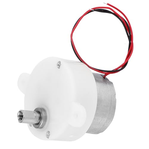 Marhynchus 5 U/Min -Kunststoff -Motor, Niedriger Verbrauchsmotor für Toystage Licht, 6 V Geschwindigkeitsreduzierung mit Doppel Paten Loch Ausgangswelle Marhynchus 5 U/Min -Kunststoff -Motor, Niedriger Verbrauchsmotor für Toystage Licht, 6 V Geschwindigkeitsreduzierung mit Doppel Paten Loch Ausgangswelle von Marhynchus