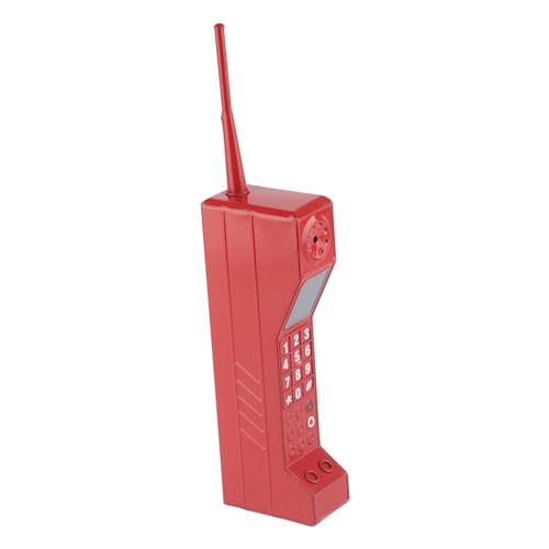 Marhynchus Altes Retro -Handy -Modell für Eisenmaterial Ziegelstein für die Dekoration des Restauranttisches (Rot) von Marhynchus