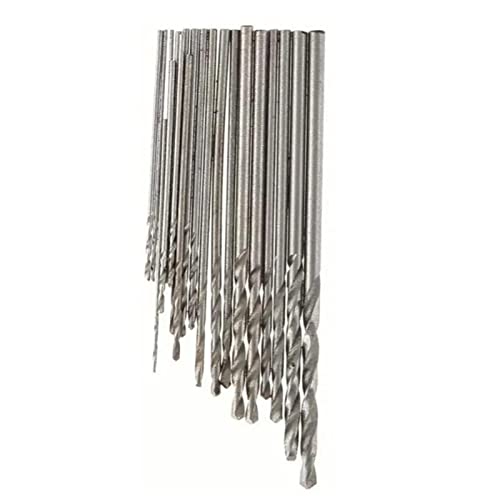 Marhynchus HSS Bohrer Bits Set 20 PCS Mini Gerade Shank -Bohrer für Holzbearbeitung, Haushaltsreparatur, Plastikprodukte und Leiterplatten (33g) von Marhynchus