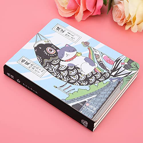 Marhynchus Handspiel Notizbuch mit Wunderschönem Cover, Reibungslosen Schreiben und Malerei - 224 Seiten für Studenten, Fachleute und Künstler (Fischflagge) von Marhynchus