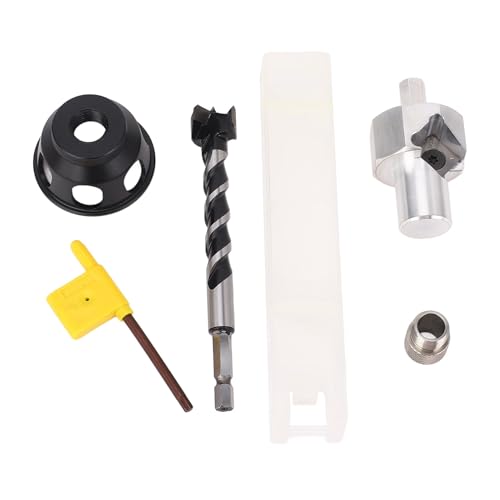 Marhynchus Hundeloch -Kammern -Werkzeugset 19mm Schwere Aluminiumlegierung Konstruktion mit Hex Shank -Design für Holzbearbeitung Präzisionsbohrung Vertikaler Ausrichtung Marhynchus Hundeloch -Kammern -Werkzeugset 19mm Schwere Aluminiumlegierung Konstruktion mit Hex Shank -Design für Holzbearbeitung Präzisionsbohrung Vertikaler Ausrichtung von Marhynchus