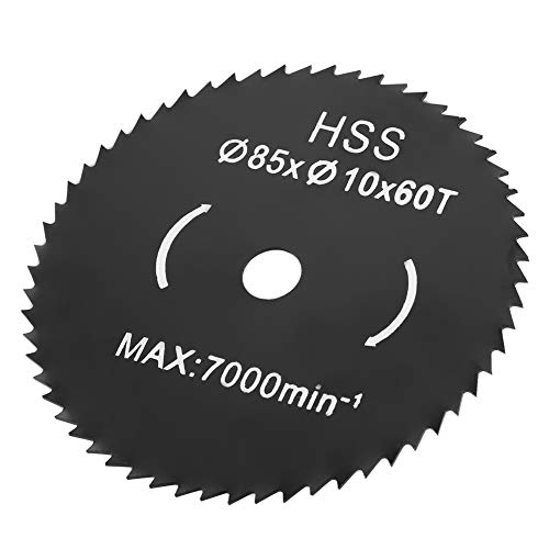 Marhynchus Kreisförmige Sägenklinge, 60 Zähne Mini Circular Saw Saw Vane/Wing Schneidscheibe, 85 * 10 Mm, Verschleiß, Ideal für Zuhause, Workshop, Enthusiasten, Hoch, Drillbitsets Marhynchus Kreisförmige Sägenklinge, 60 Zähne Mini Circular Saw Saw Vane/Wing Schneidscheibe, 85 * 10 Mm, Verschleiß, Ideal für Zuhause, Workshop, Enthusiasten, Hoch, Drillbitsets von Marhynchus