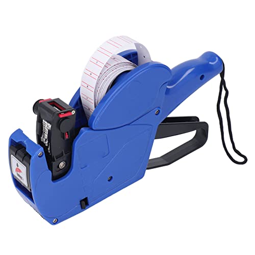 Marhynchus Portable Labeling Machine Wide Application 8 Kennzeichen für Preiskennzeichnungen für Boutiquen Online -Verkäufer (BLUE) von Marhynchus