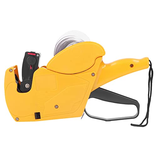 Marhynchus Portable Labeling Machine Wide Application 8 Kennzeichen für Preiskennzeichnungen für Boutiquen Online -Verkäufer (YELLOW) von Marhynchus
