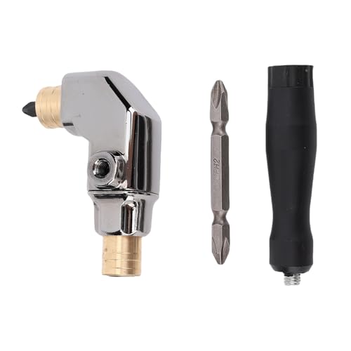 Marhynchus Right Angle Bohr Befestigung Set 90 Grad Bohrer Ecke Adapter mit Cr V Griff für Aufprall Fahrer Profession Elles Hoch Leistungs Werkzeug für Enge Räume von Marhynchus