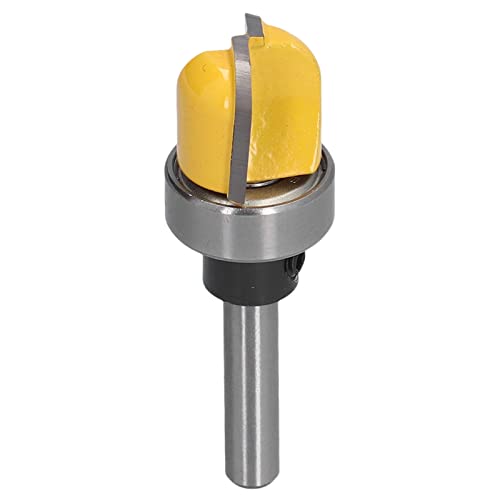 Marhynchus Rundes Nasenbit, Schüsselblech -Router -Bit, Gehärtete Karosseriestahlkörper und Leichtmetallklingen, Aufbewahrungsbox für CNC Desktop Router, Wärme Behandelte Legierungsschaufel, (3/4 von Marhynchus