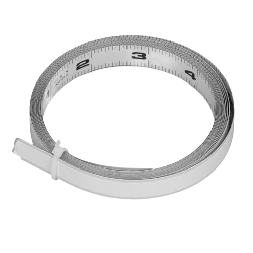 Marhynchus Self Adhesive Band -Messstock Stick Am Messband Tischsägen Säge Messung mit Doppelten Skalen 12 Fuß 144 Zoll für Workbench, Tischsäge, Entwurfstisch, weiß Marhynchus Self Adhesive Band -Messstock Stick Am Messband Tischsägen Säge Messung mit Doppelten Skalen 12 Fuß 144 Zoll für Workbench, Tischsäge, Entwurfstisch, weiß von Marhynchus