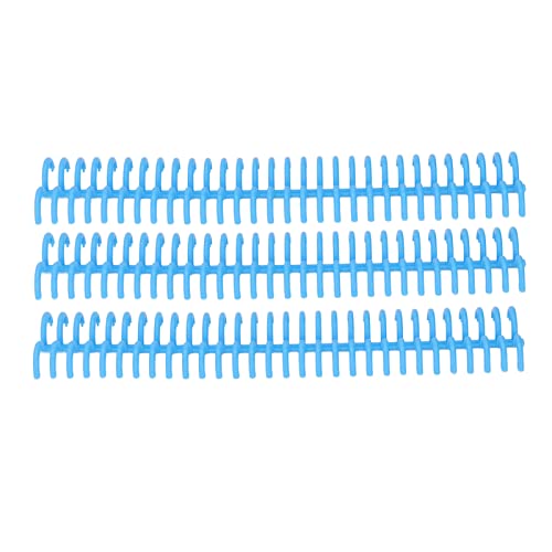 Marhynchus Tragenresistente Bindungskamm Set 30 Löcher 22 Mm Innendurchmesser für Glatte Seite Drehen (BLUE) von Marhynchus