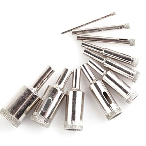Marmor Hole Opener Starke Edelstahlbohrgeräte Set für Felsglas Emery, 15 Stück Schneiderloch -Opener -Werkzeuge für -Enthusiasten Marmor Hole Opener Starke Edelstahlbohrgeräte Set für Felsglas Emery, 15 Stück Schneiderloch -Opener -Werkzeuge für -Enthusiasten von Marhynchus