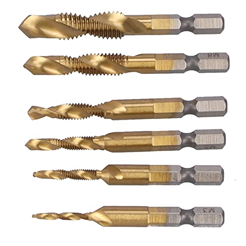 Permanent Tapbit 3 in 1 Edition Schnelle Exakte Metrik-Taps für Messingkupfer Aluminium M3-M10 für den Professionellen Gebrauch Permanent Tapbit 3 in 1 Edition Schnelle Exakte Metrik-Taps für Messingkupfer Aluminium M3-M10 für den Professionellen Gebrauch von Marhynchus