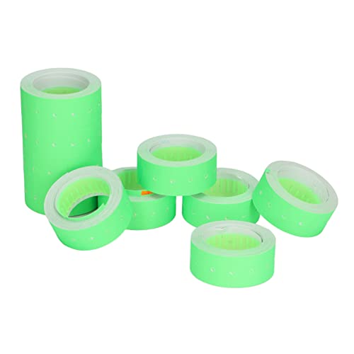 Preisetikettenpapier, 15.000 Stück, Doppelte Rote Linie, Preisschild, Große Größe 21 X 12 Mm, mit 3 Röhren, Preisetiketten für M5500, MX5500, AK813, HG979 (Leuchtendes Grün) von Marhynchus