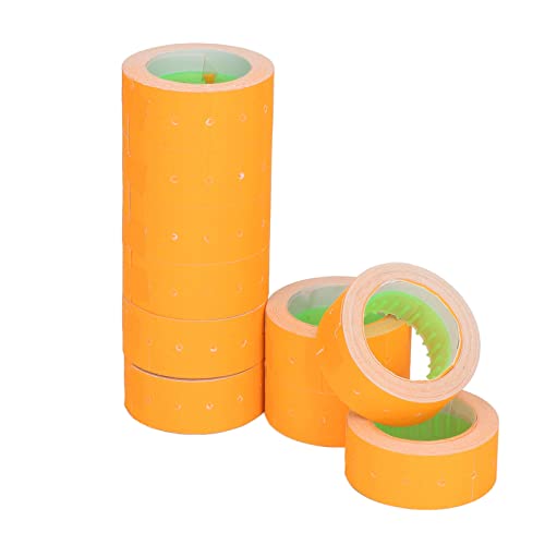 Preisetikettenpapier, 15.000 Stück, Doppelte Rote Linie, Preisschild, Große Größe 21 X 12 Mm, mit 3 Röhren, Preisetiketten für M5500, MX5500, AK813, HG979 (ORANGE) von Marhynchus