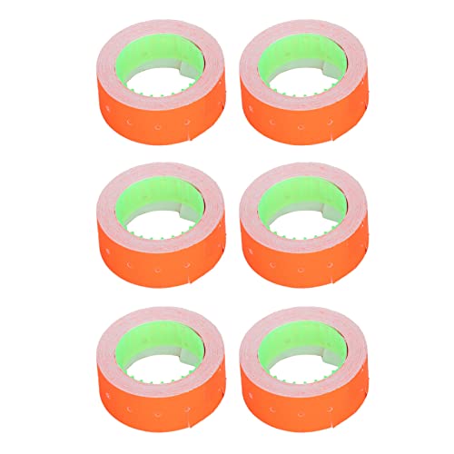 Preisetikettenpapier, 15.000 Stück, Doppelte Rote Linie, Preisschild, Große Größe 21 X 12 Mm, mit 3 Röhren, Preisetiketten für M5500, MX5500, AK813, HG979 (Rot) von Marhynchus