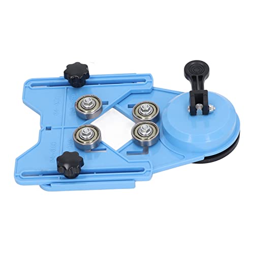 Professioneller Blue Hole Bohrer Locator mit Saugnapfbecher, ABS und Allen Stahllager, Exquisitem Design, Fliesenlochbohrerführer für Fliesen, Glas, Marmor mit Vielseitigem Gebrauch von Marhynchus