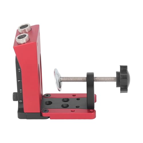 Professionelles Loch -Jig -System Holzwerk Guides Gelenkwinkelwerkzeug Zum Präzisen Bohren - Rostfeste Aluminiumlegierung - Anpassung 3/8 -Zoll -Stecker Professionelles Loch -Jig -System Holzwerk Guides Gelenkwinkelwerkzeug Zum Präzisen Bohren - Rostfeste Aluminiumlegierung - Anpassung 3/8 -Zoll -Stecker von Marhynchus