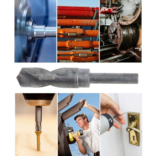 Schneide und Langlebiger Drehbohrbit Set für Verschiedene Bohrjobs, 24,5/26/27/28 Mm Hochgeschwindigkeits -Stahlbohrer, Geeignet für Dünne Metall, Kohlenstoffstahl, Holz und Mehr, Gerade Shank Schneide und Langlebiger Drehbohrbit Set für Verschiedene Bohrjobs, 24,5/26/27/28 Mm Hochgeschwindigkeits -Stahlbohrer, Geeignet für Dünne Metall, Kohlenstoffstahl, Holz und Mehr, Gerade Shank von Marhynchus
