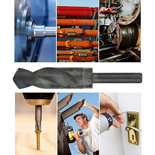 Schneide und Langlebiger Drehbohrbit Set für Verschiedene Bohrjobs, 24,5/26/27/28 Mm Hochgeschwindigkeits -Stahlbohrer, Geeignet für Dünne Metall, Kohlenstoffstahl, Holz und Mehr, Gerade Shank Schneide und Langlebiger Drehbohrbit Set für Verschiedene Bohrjobs, 24,5/26/27/28 Mm Hochgeschwindigkeits -Stahlbohrer, Geeignet für Dünne Metall, Kohlenstoffstahl, Holz und Mehr, Gerade Shank von Marhynchus
