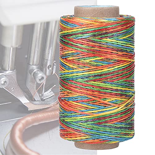 Top -Qualität 250 M 150D Lederhandwerk Flachnähungsgewinde Handnähte Wachgewachselung (COLORFUL) von Marhynchus