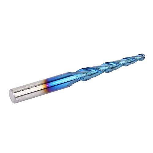 Wolframzemented Carbid End Mill Blue Coating Mahlen Cutter für Lange Lebensdauer für Metallbearbeitung (R2.0*47*D8*85) von Marhynchus