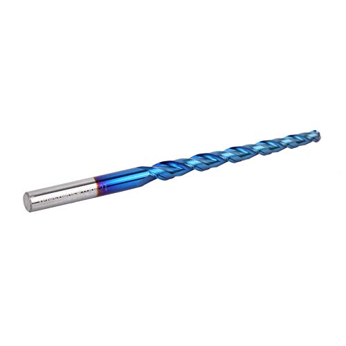 Wolframzemented Carbid End Mill Blue Coating Mahlen Cutter für Lange Lebensdauer für Metallbearbeitung (R2.0*60*D6*100) von Marhynchus